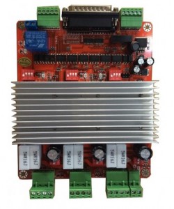3 eksen TB6560 MACH3 LPT CNC kontrol kartı (RED)